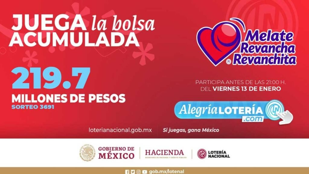El sorteo juega por 219 millones de pesos