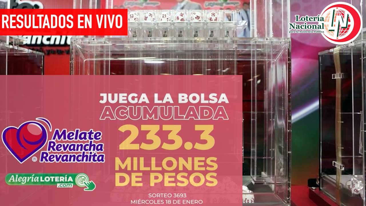 Estos son los resultados del melate revancha y revanchita