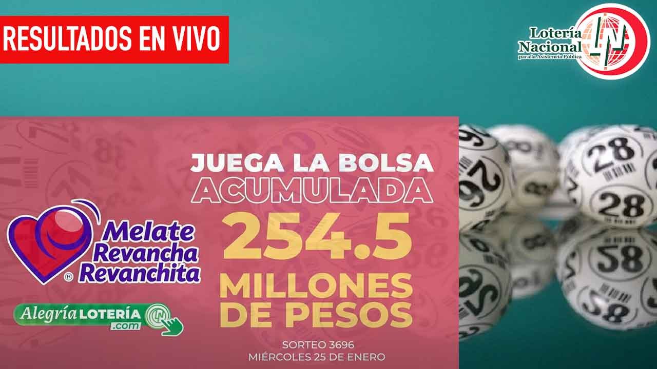 Checa los resultados del melate revancha y revanchita 3696