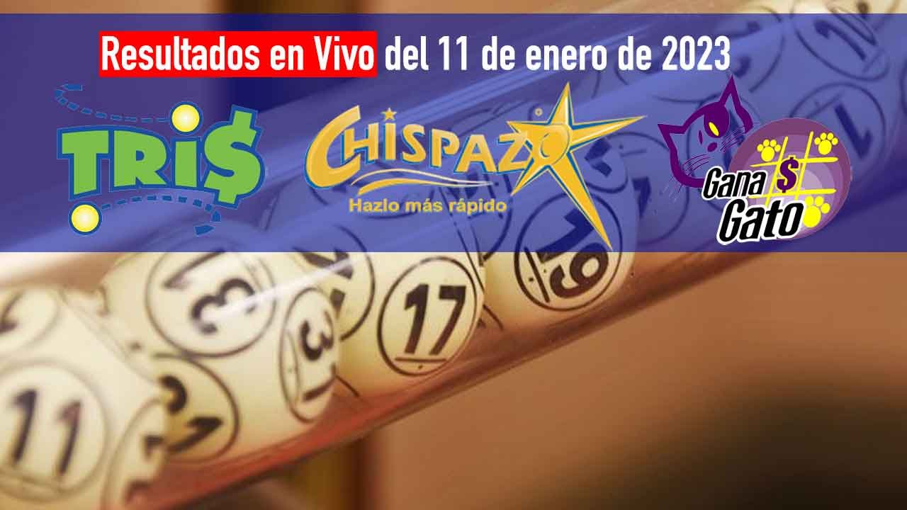 Estos son las esferas ganadoras del tris y chispazo