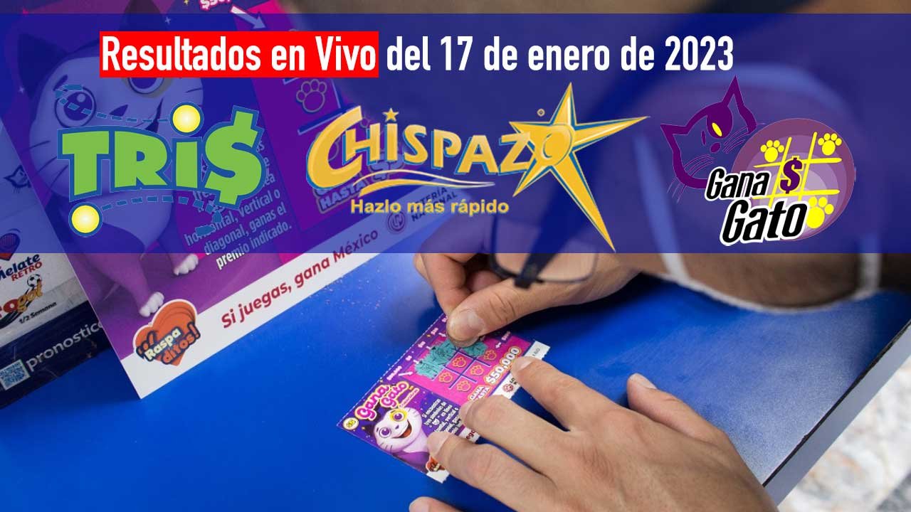 Este son los resultados del tris y chispazo