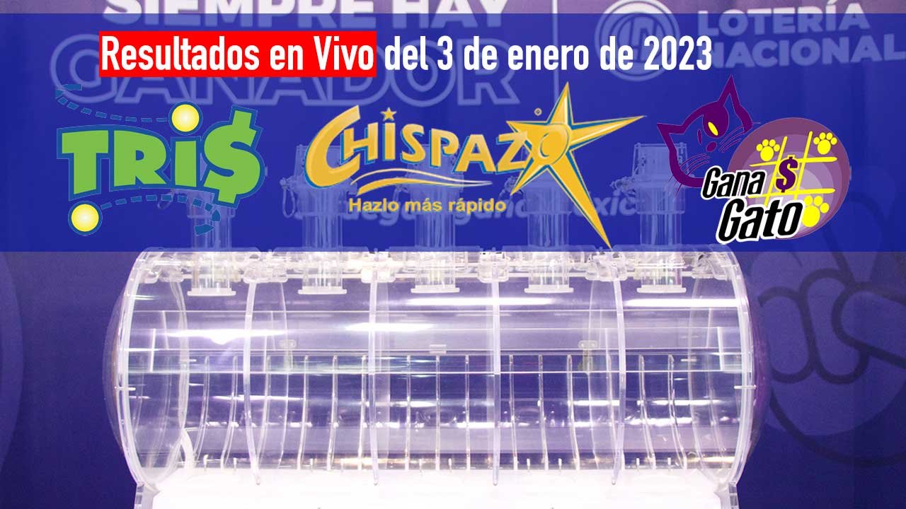 Checa a los ganadores del tris y chispazo de hoy