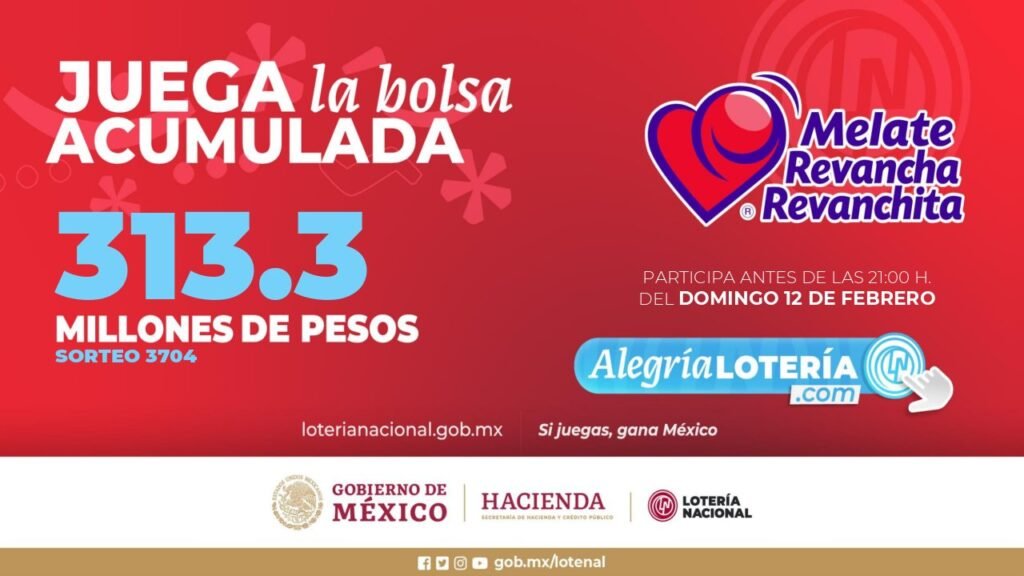 Hoy se juega el Melate por más de 300 millones de pesos