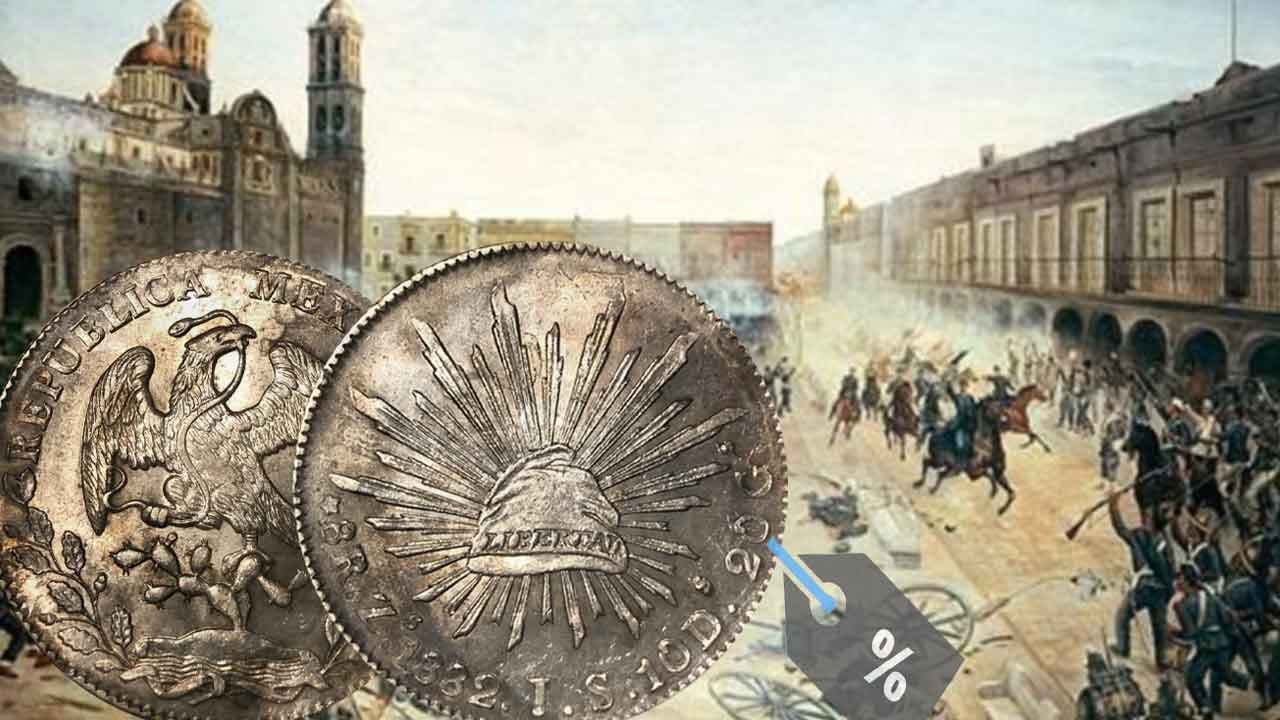 Esta moneda de plata antigua vale miles de pesos