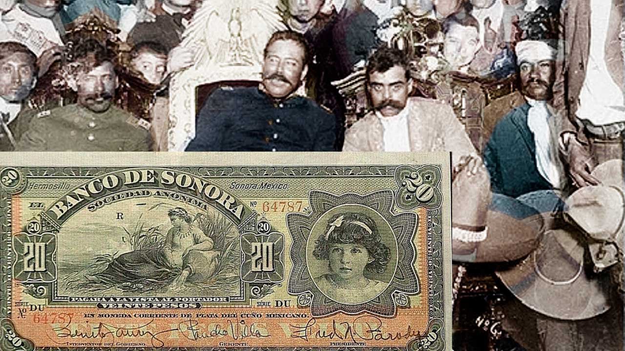 Este billete es raro por tener una firma de Villa