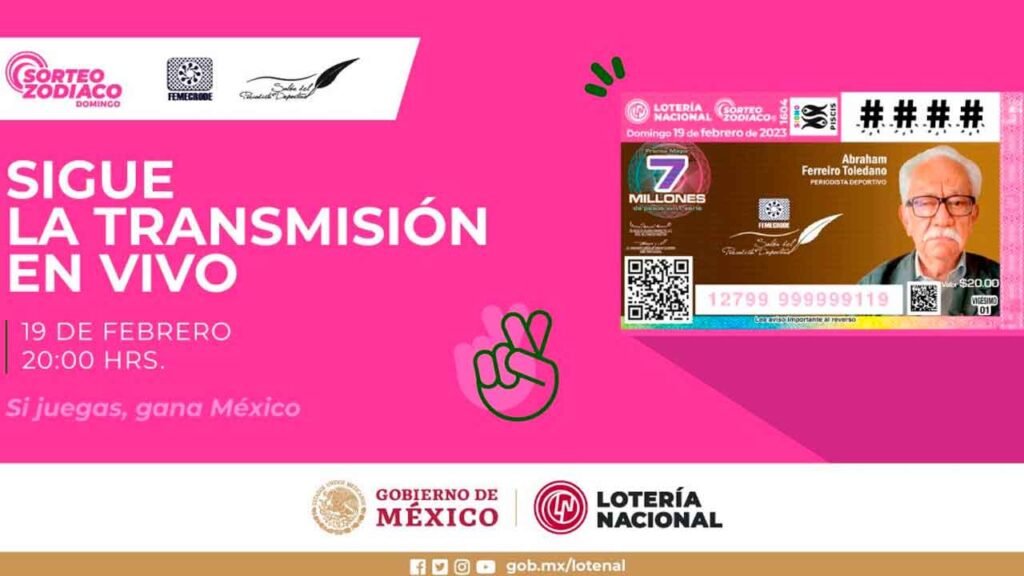Resultados del Sorteo Zodiaco 1604 hoy 19 de febrero 2023: En Vivo aquí 2 Sigue las transmisión en vivo del sorteo zodiaco