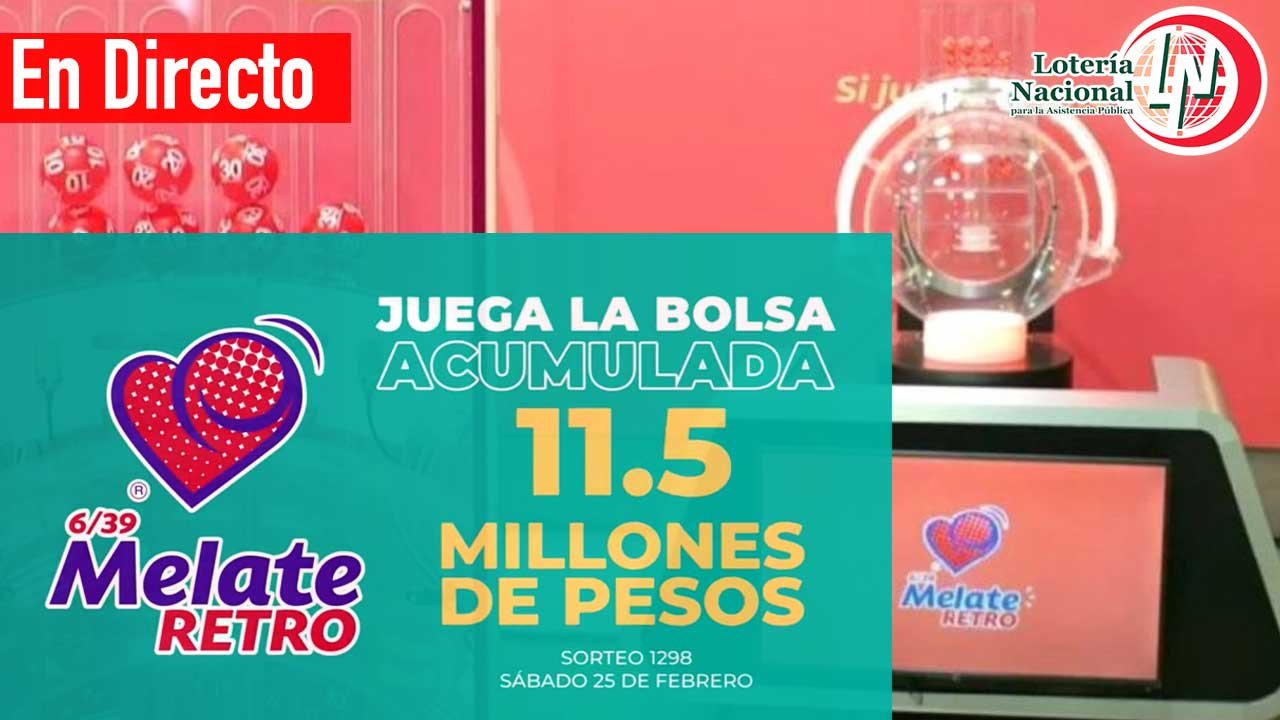 Se juega al melate retro del sábado