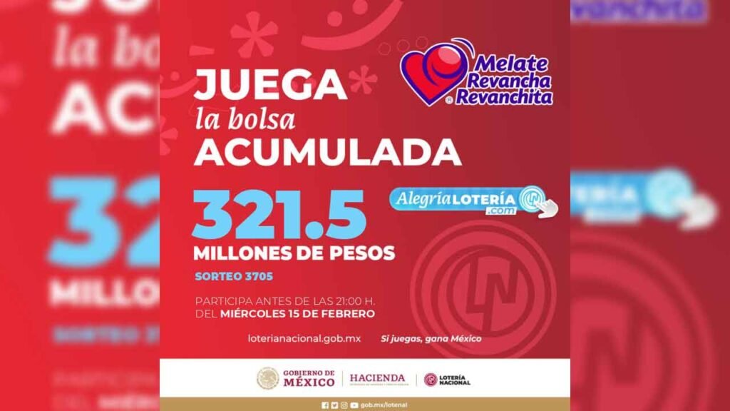 La bolsa acumulada supera los 300 millones de pesos