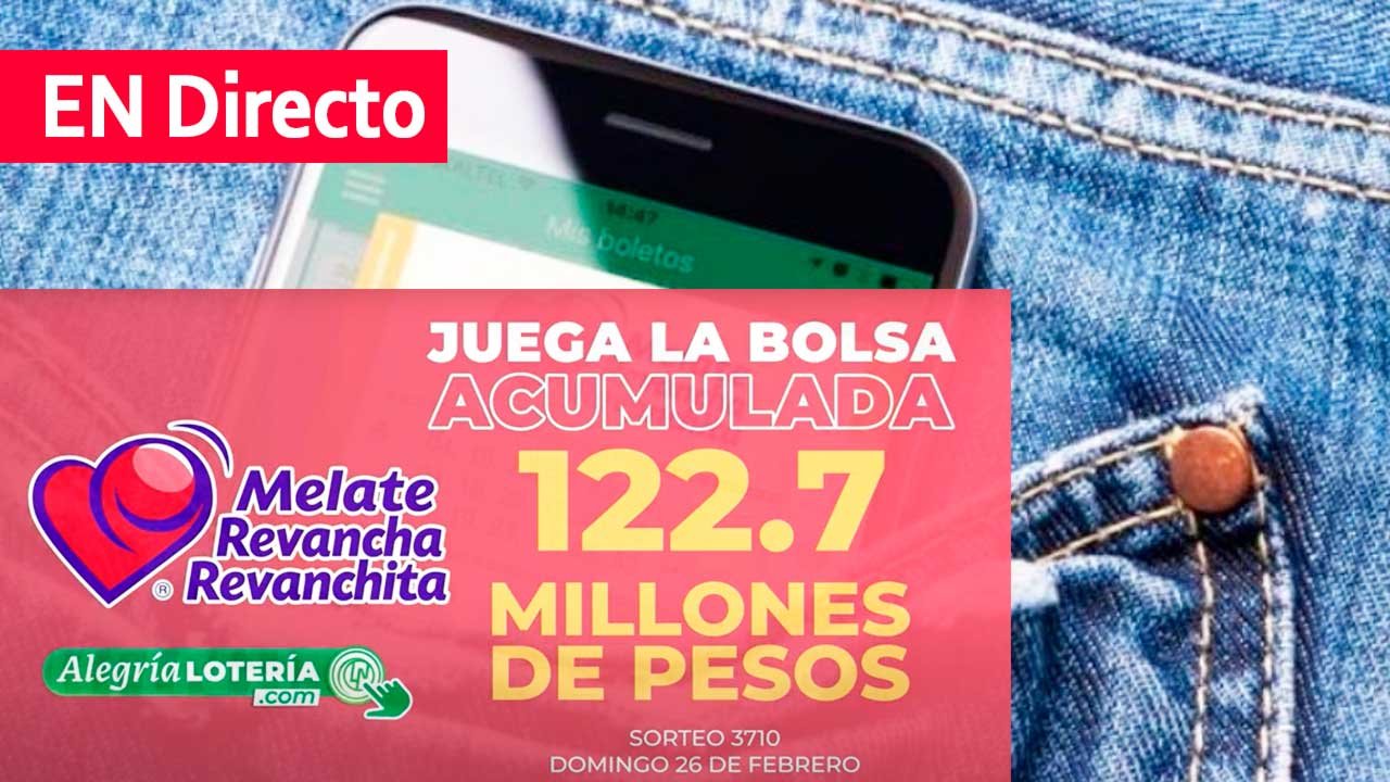 Hoy compartimos resultados melate revancha y revanchita del domingo