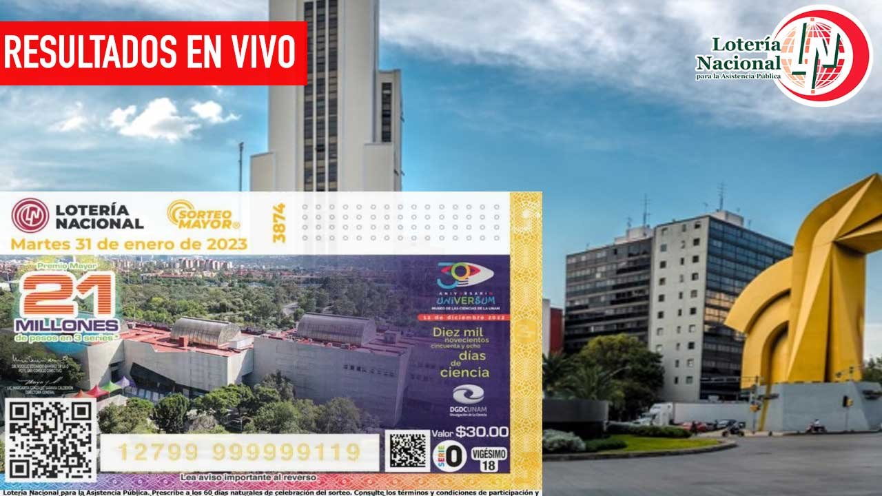 Checa los resultados del Sorteo mayor que este martes juega