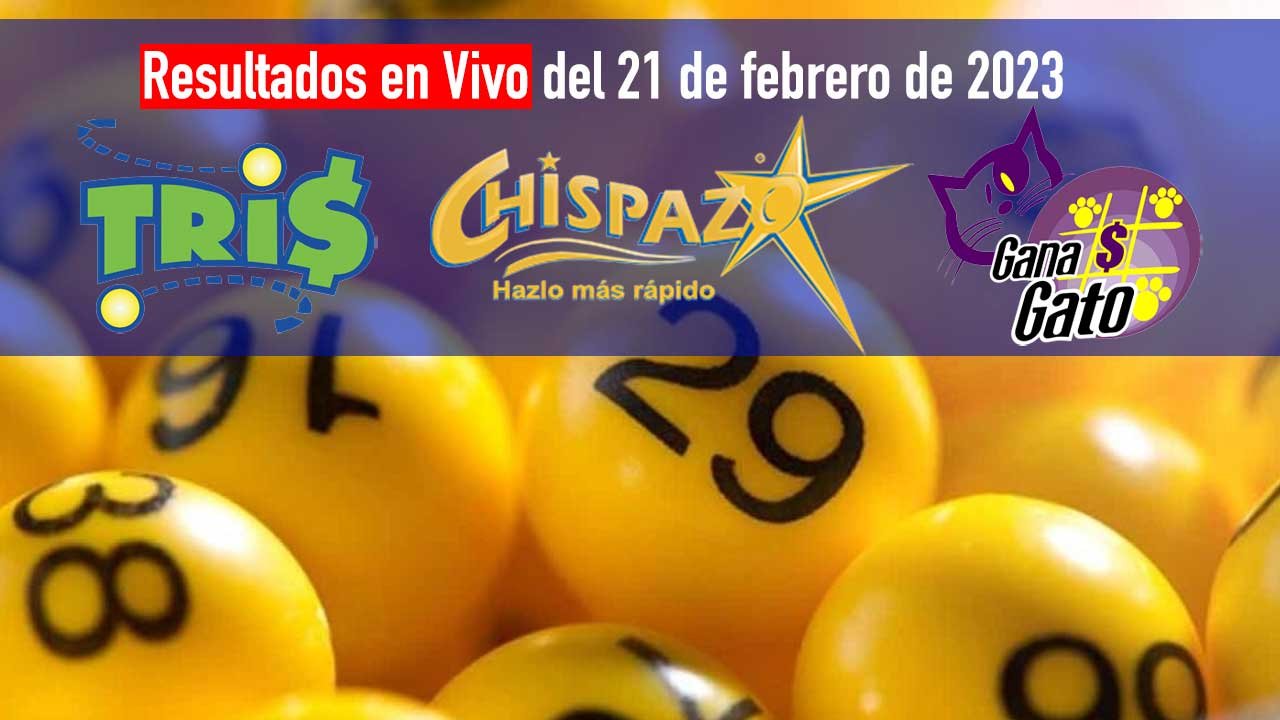 Te compartimos los resultados del tris y chispazo de hoy