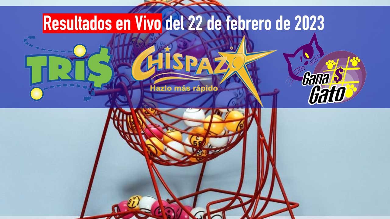 Te compartimos los resultados tris y chispazo de hoy