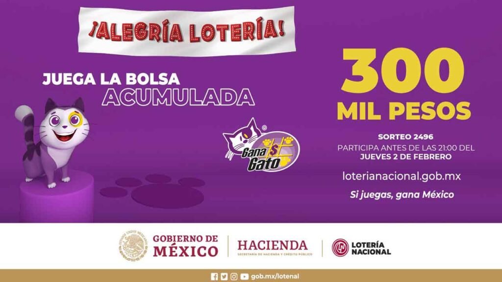 Hoy el gana gato juega por miles de pesos