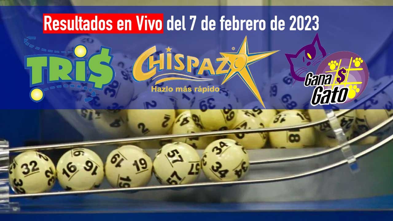 Conoce los resultados en vivo del tris y chispazo