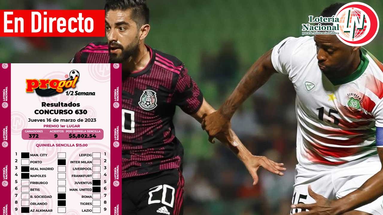 Hoy se juega al progol media semana 631