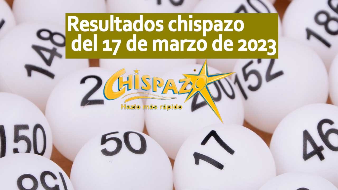 Te compartimos al momento resultados chispazo