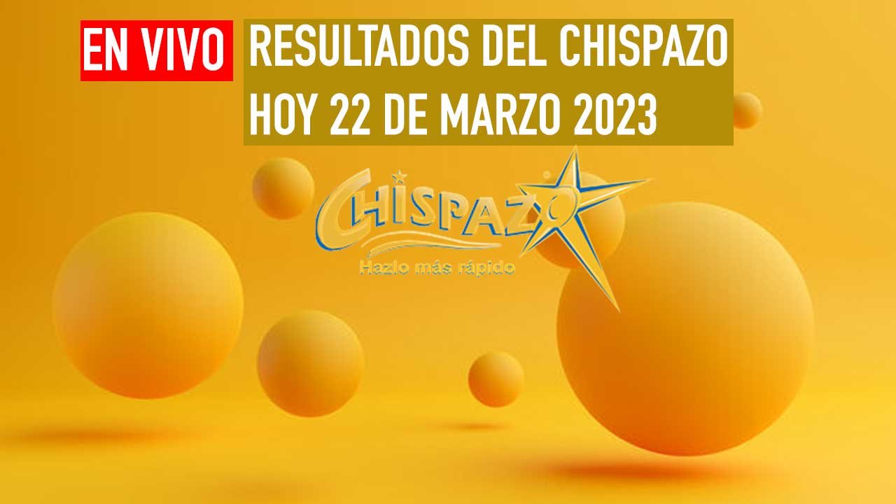 Te compartimos resultados chispazo 9707 y 9708