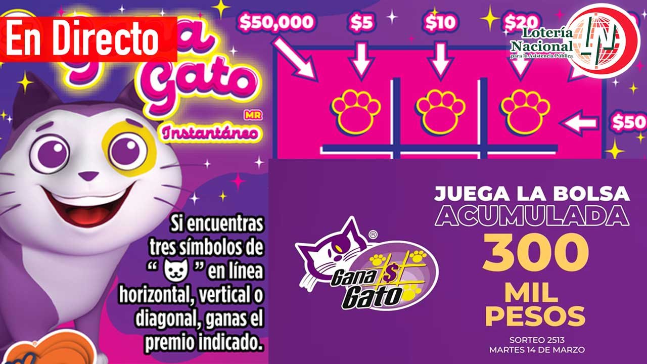 El gana gato juega por 300 mil pesos