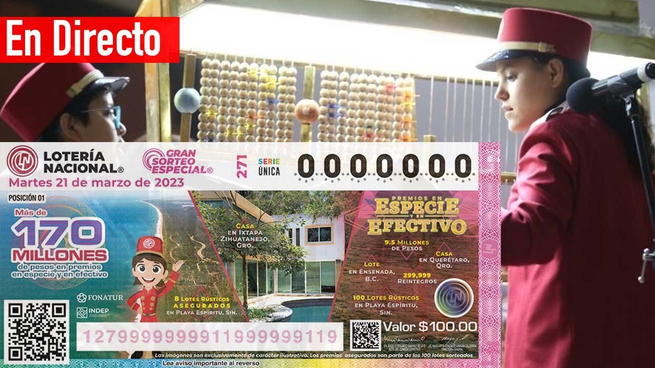 Hoy los resultados gran sorteo especial 271