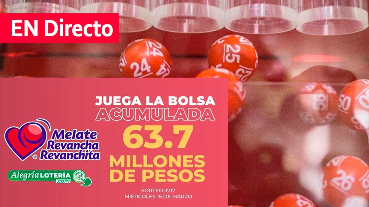 Hoy el te compartimos el resultados melate con números que cayeron