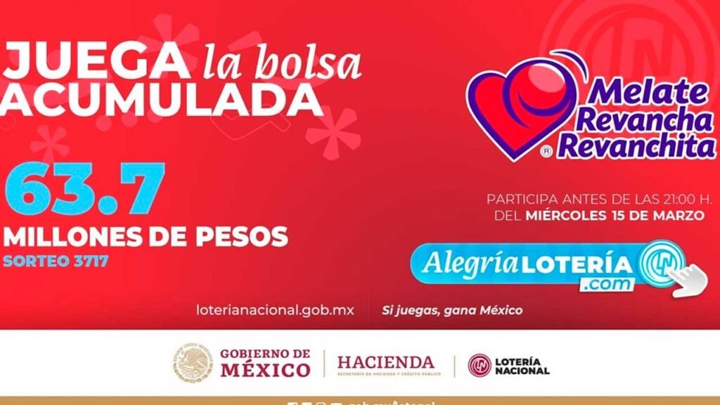 Los resultados del melate se dan en vivo