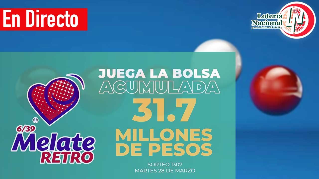 Te compartimos los resultados melate retro 1307