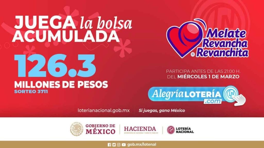 Sigue los resultados en vivo del melate