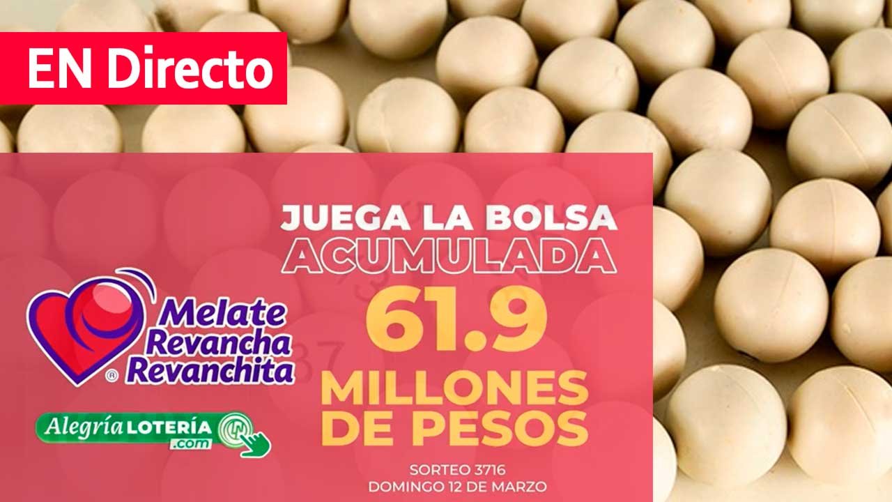 Sigue los resultados melate revancha y revanchita