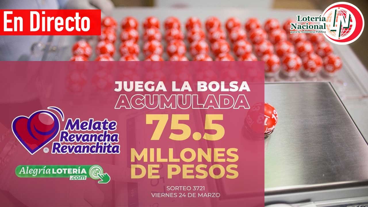 Estos son los resultados melate revancha y revanchita 3721