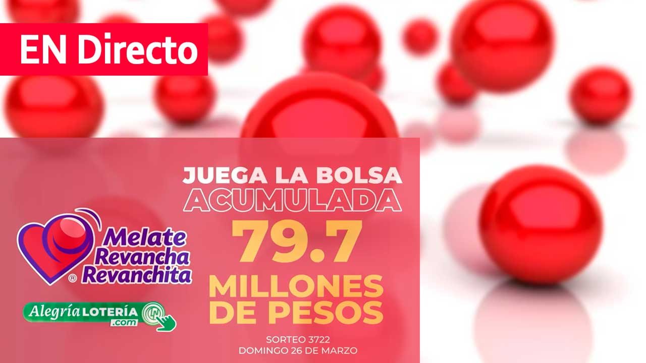 Hoy te compartimos los ganadores del melate 3722