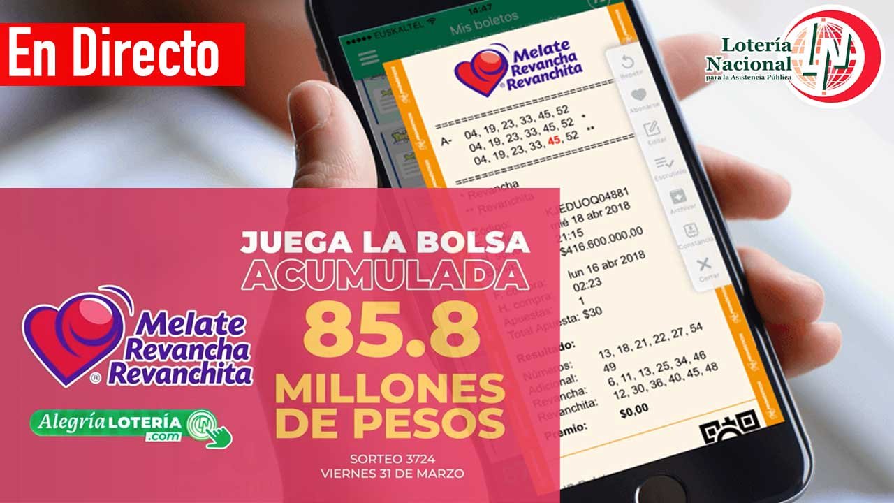 Estos son loa ganadores del Melate 3724