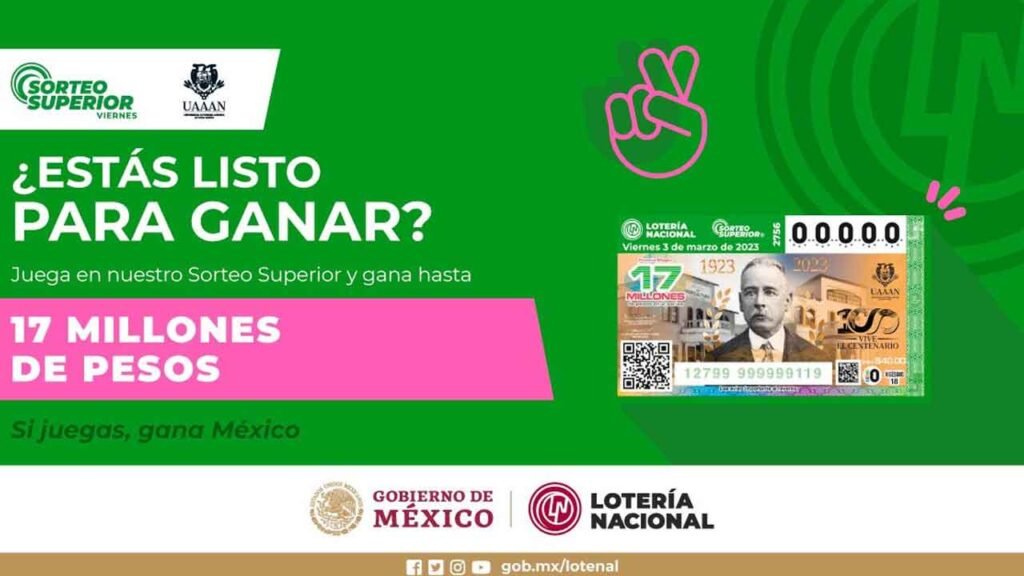 Resultados Sorteo Superior 2756 hoy 3 de marzo 2023 en vivo 3 Sigue en vivo los resultados