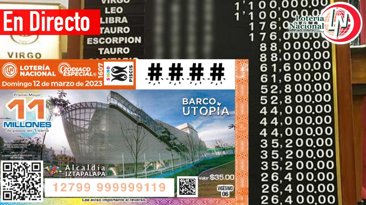 Hoy te compartimos los resultados sorteo zodiaco especial