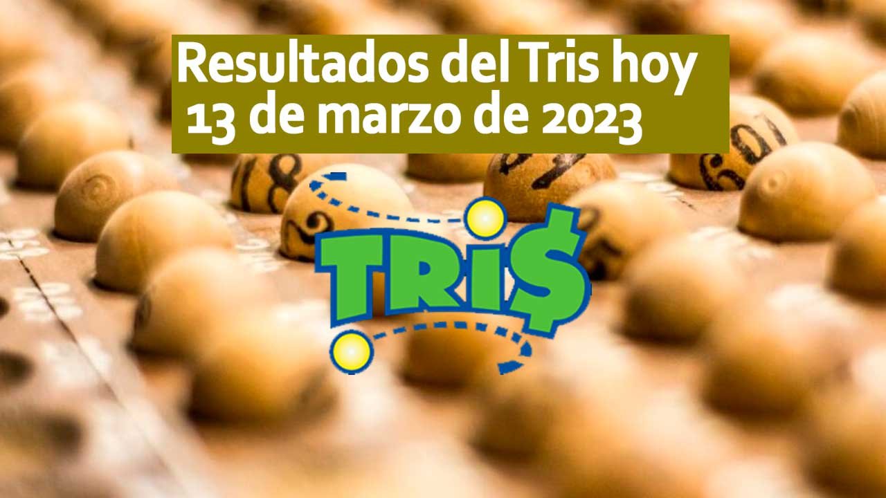 Estos son los ganadores del tris del lunes