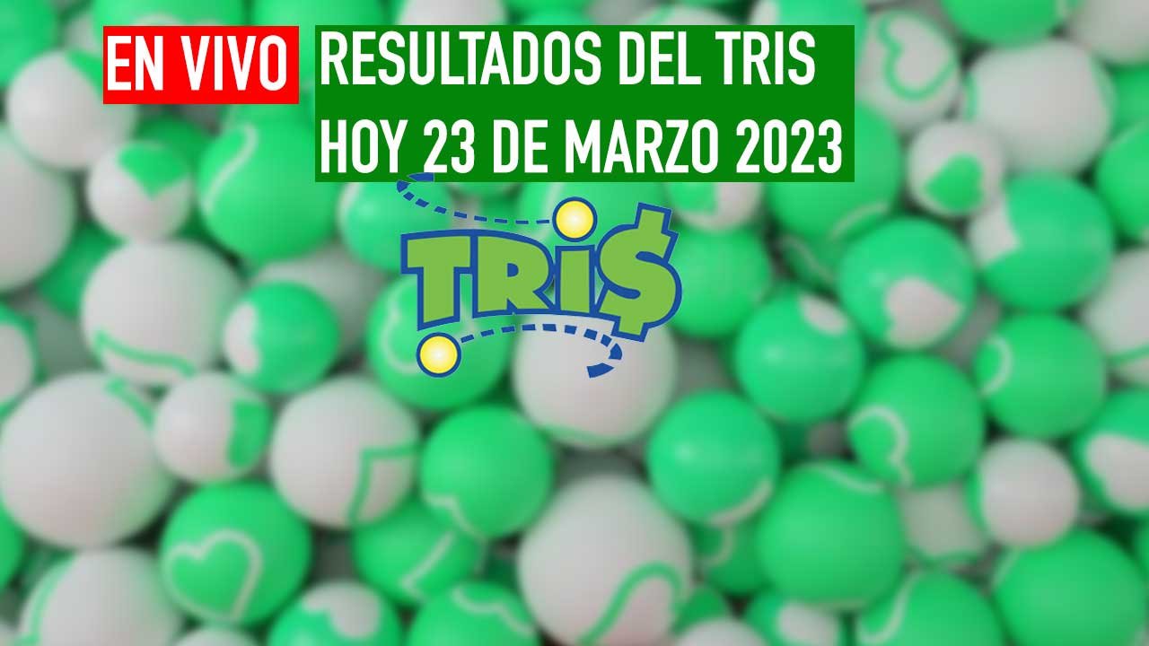 Te compartimos los resultados tris de hoy