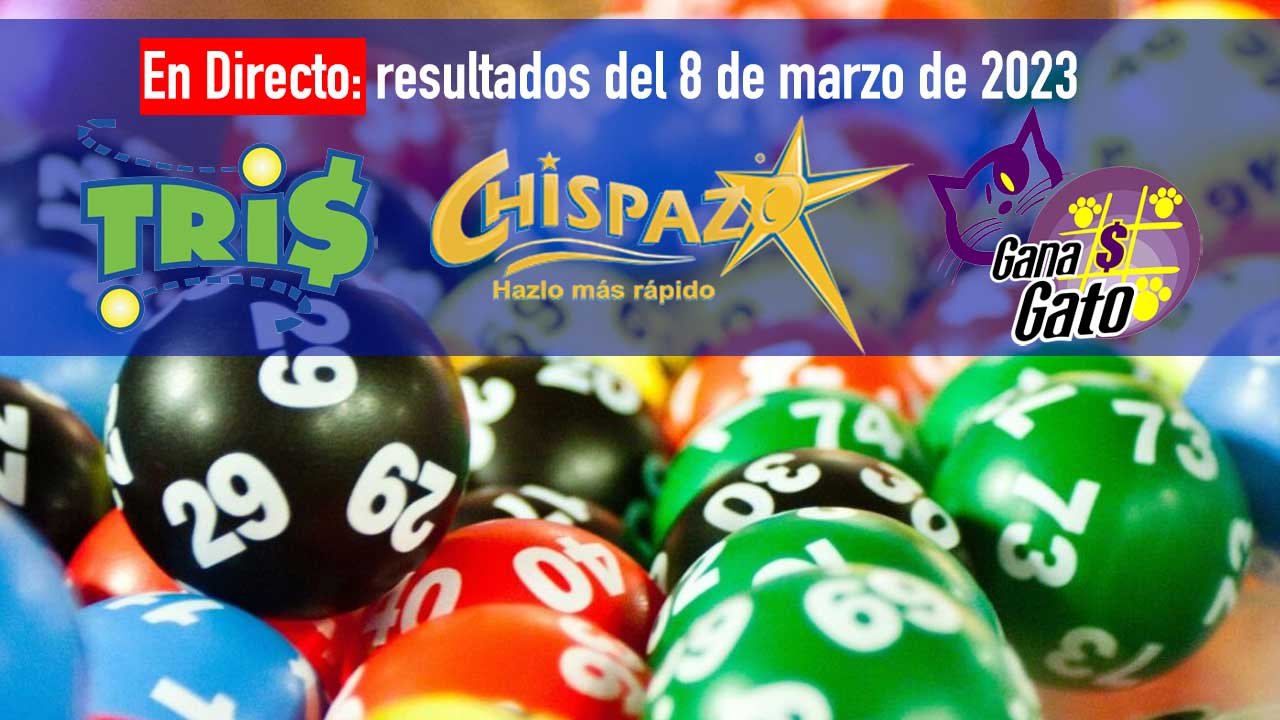 Conoce los resultados tris y chispazo de hoy