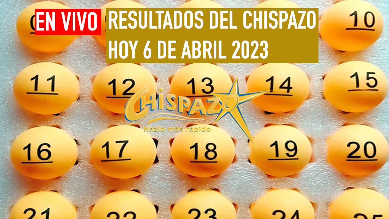 Hoy jueves se juega chispazo 9737 y 9738