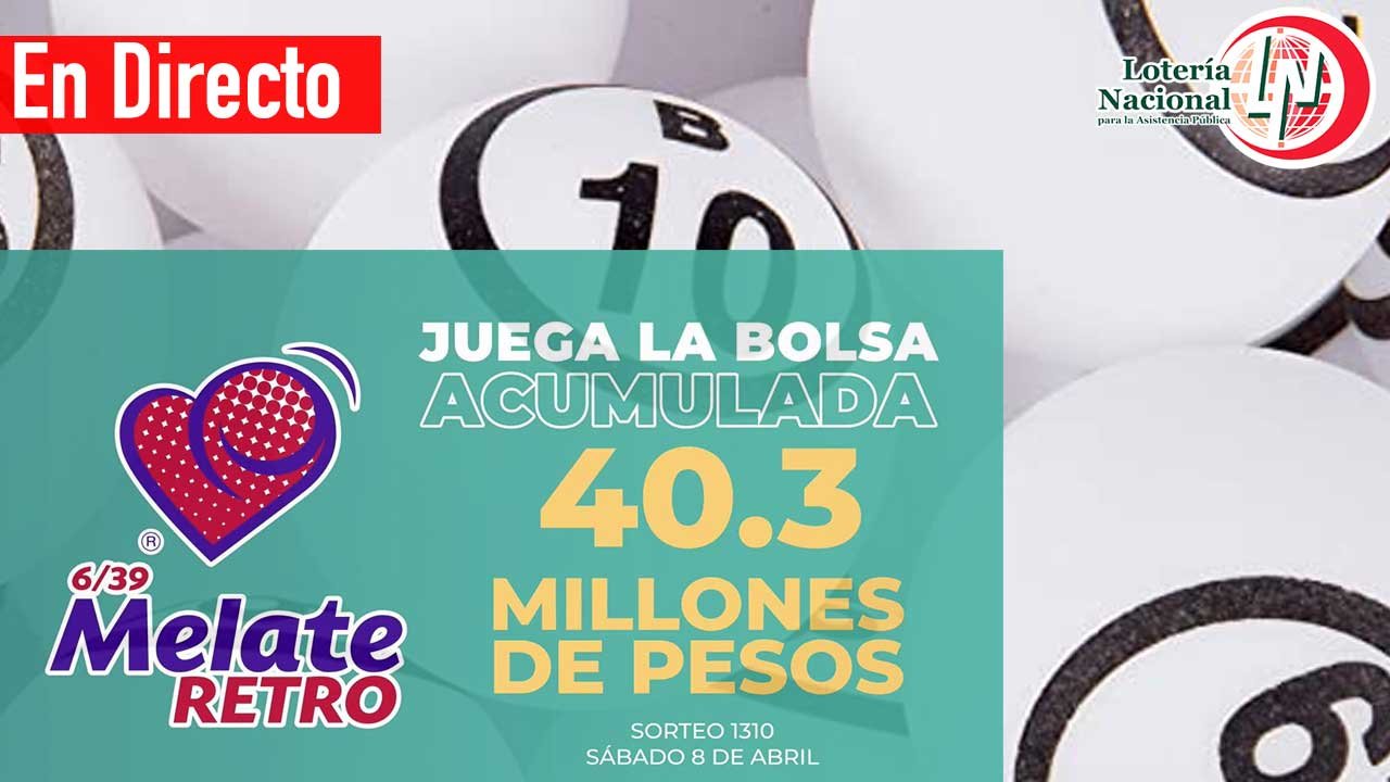 Checa los ganadores melate retro 1310