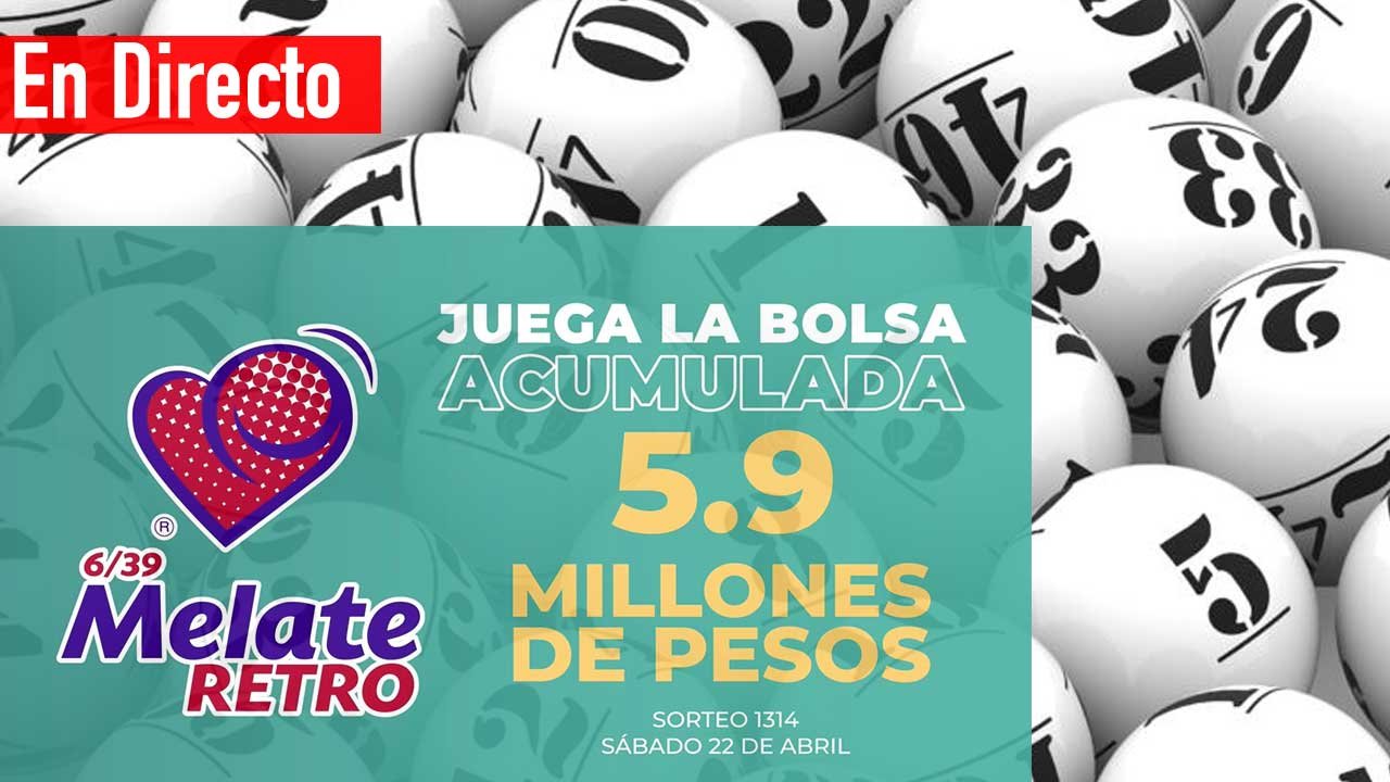 Te compartimos los resultados melate retro 1314