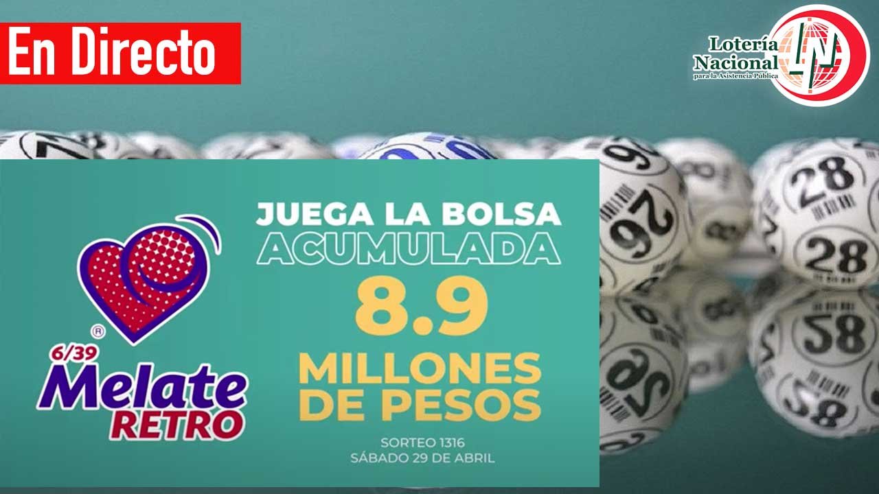 Resultados Melate Retro 1316 hoy 29 de abril de 2023: En vivo 1 Checa a los ganadores del melate retro de hoy