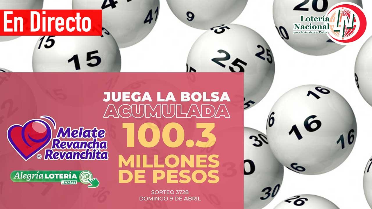 Te compartimos los resultados melate revancha y revanchita 3728