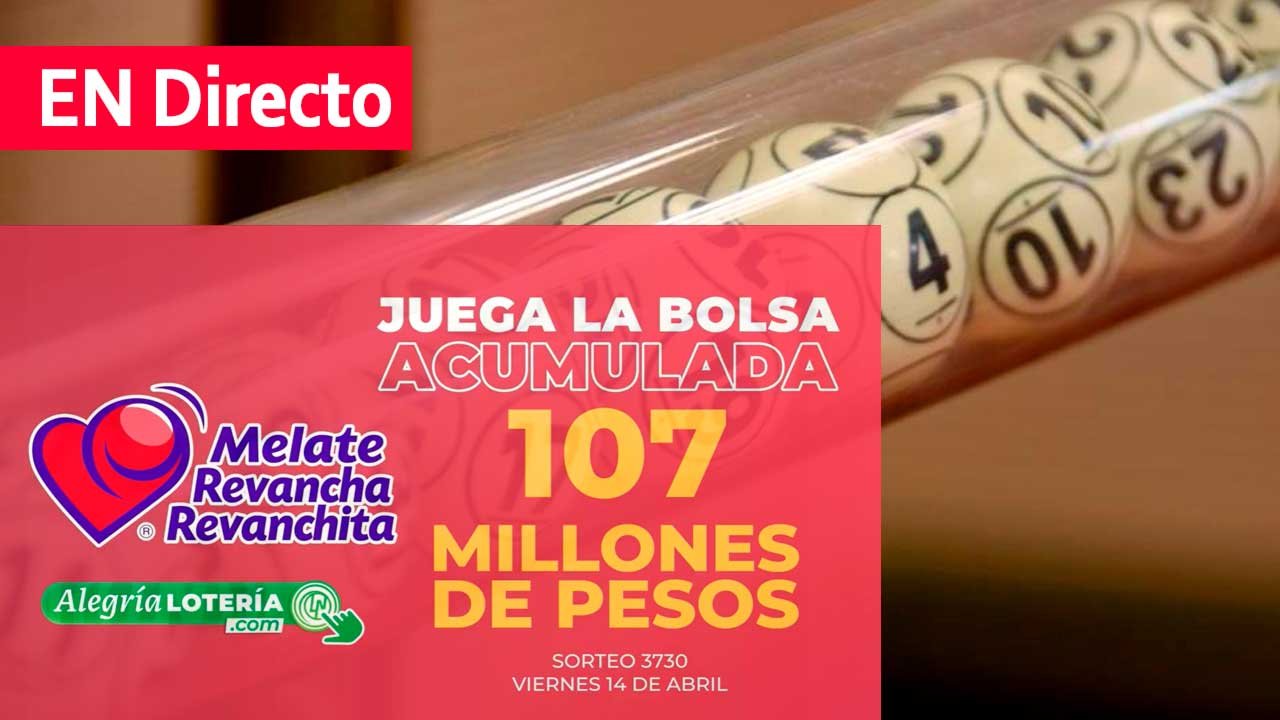 Te compartimos los resultados del Melate revancha y revanchita 3730