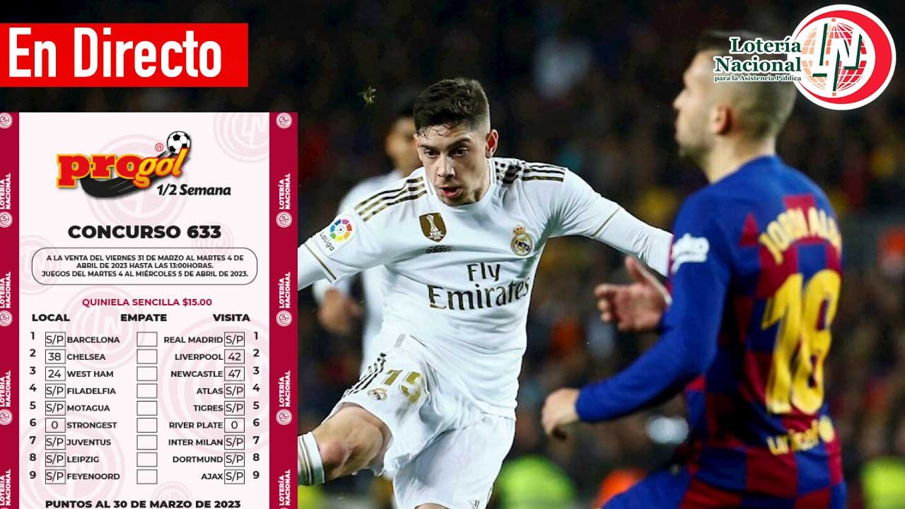 Progol media semana 633 con resultados