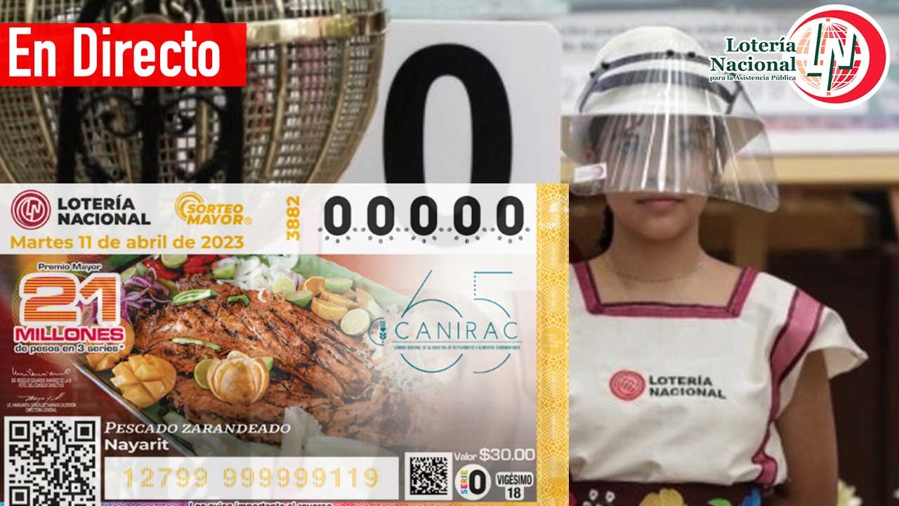 Hoy te compartimos los resultados sorteo mayor 3882