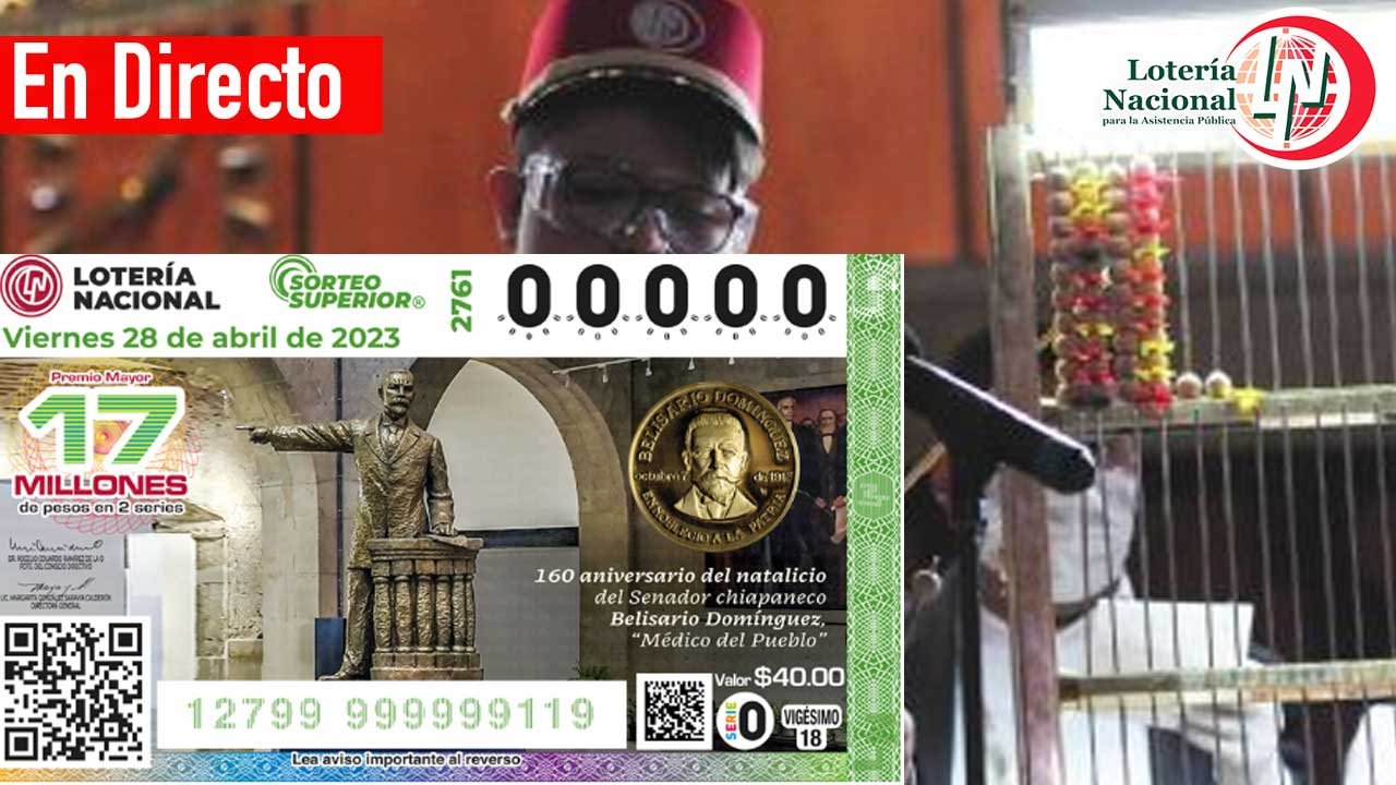 Checa los ganadores del sorteo superior