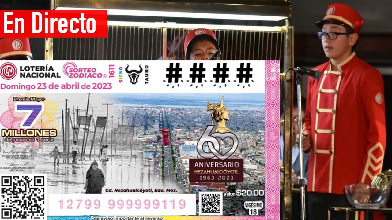 Sigue los resultados zodiaco 1611 este domingo