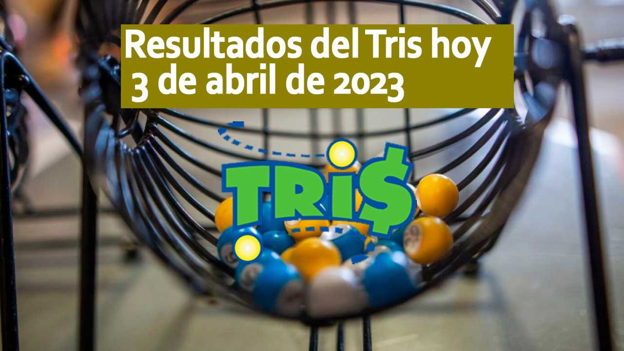 HOY SE JUEGA EL TRIS DEL LUNES 3 DE ABRIL 2023