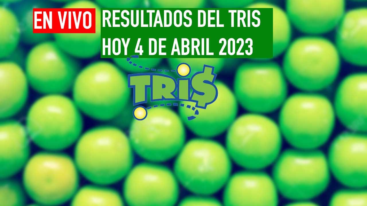 Te compartimos los resultados tris 4 de abril 2023