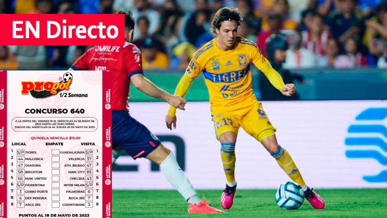 Checa ganadores del progol 640