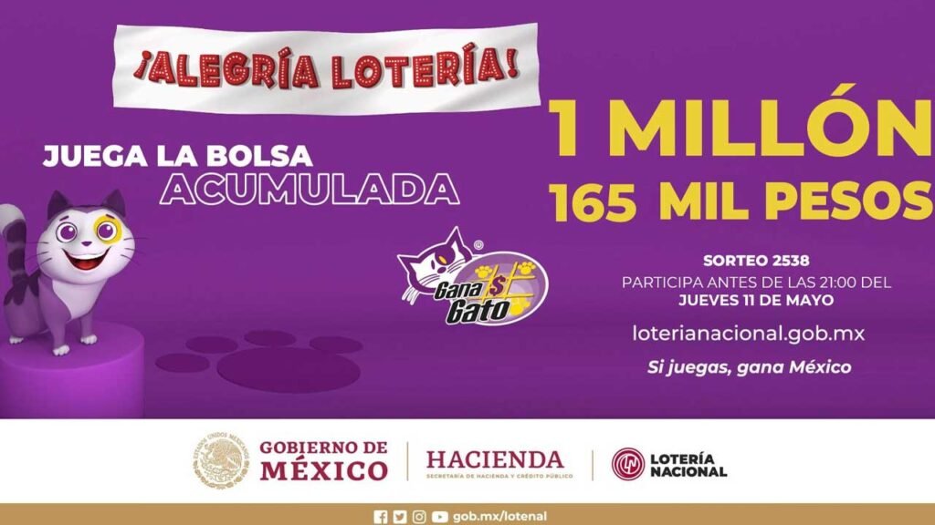 Resultados Gana Gato 2538 martes 11 de mayo de 2023: En vivo 2 Checa los ganadores de este gana gato
